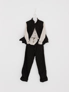 John Alexander Skelton Kilvert Trouser in Black/White - JOHN ALEXANDER SKELTON at Worthwhile - shop PANT