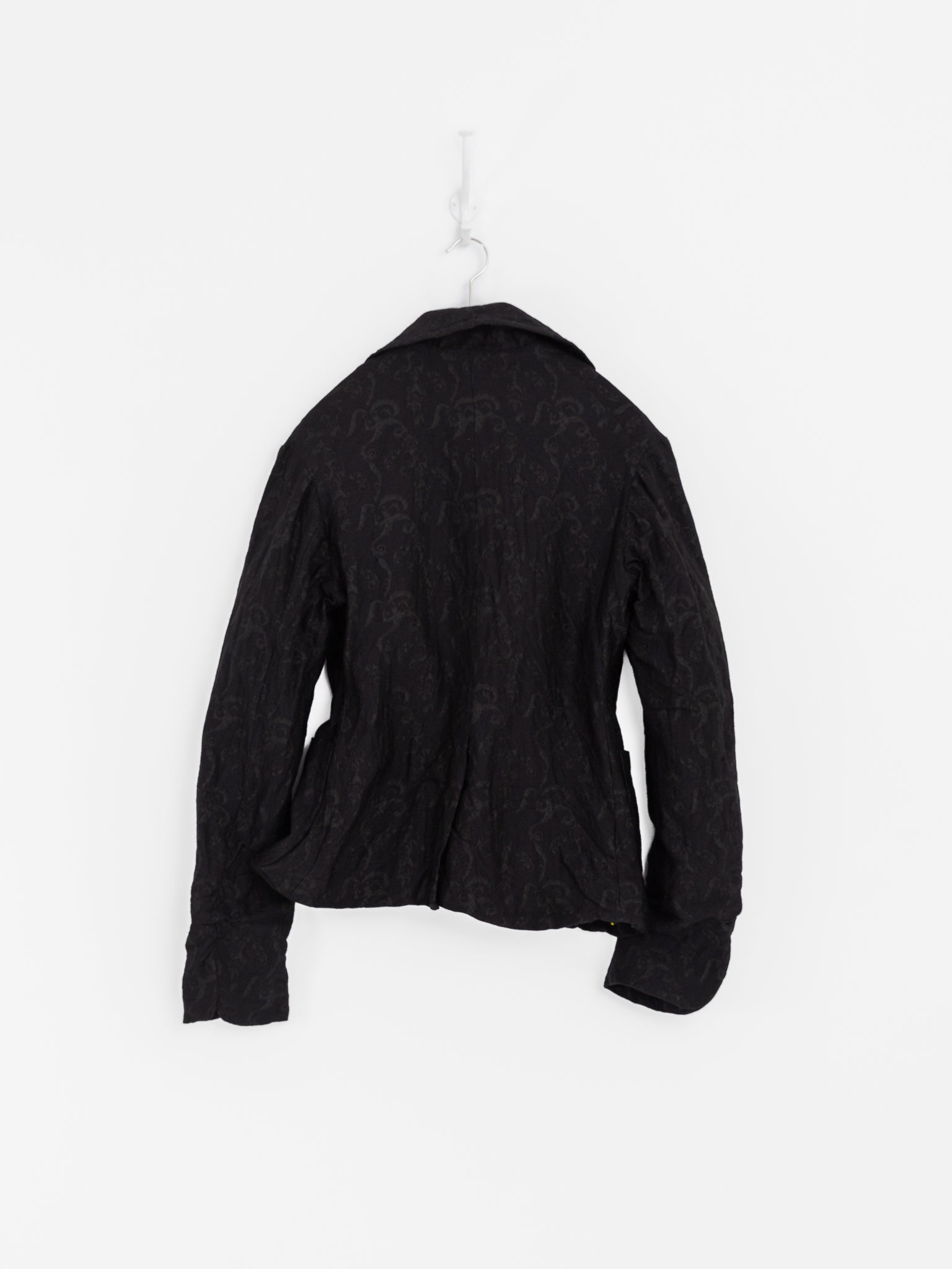 John Alexander Skelton Wayside Jacket in Black Jacquard - JOHN ALEXANDER SKELTON at Worthwhile - shop JACKET