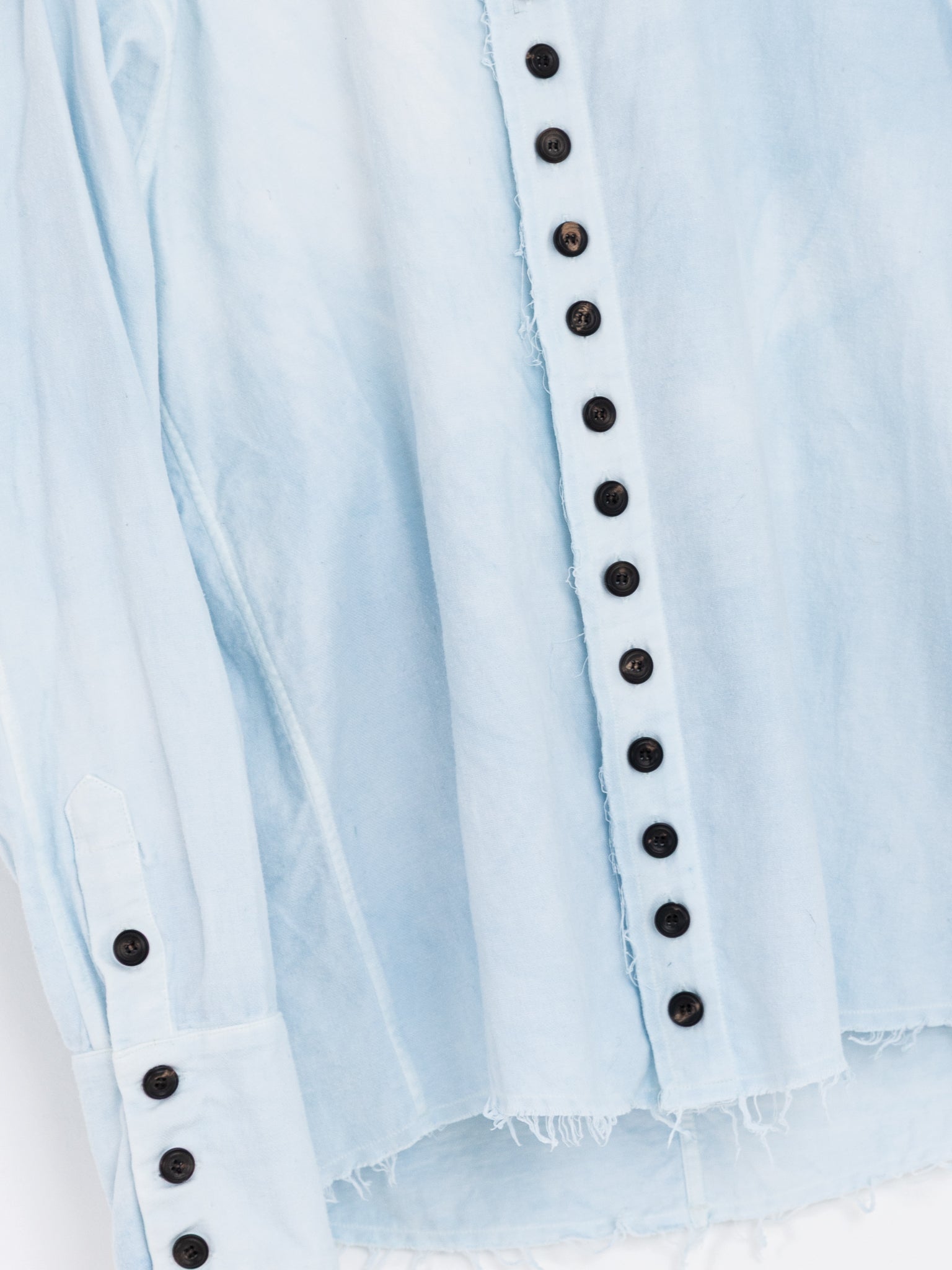 John Alexander Skelton Dagdha Shirt in Woad - JOHN ALEXANDER SKELTON at Worthwhile - shop TOP