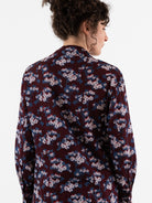 John Alexander Skelton Equinox Shirt in Blue/Brown/Cream Print - JOHN ALEXANDER SKELTON at Worthwhile