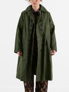 John Alexander Skelton Erskine Coat in Green - JOHN ALEXANDER SKELTON at Worthwhile