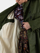 John Alexander Skelton Erskine Coat in Green - JOHN ALEXANDER SKELTON at Worthwhile