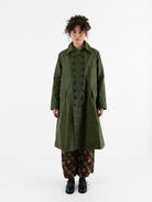 John Alexander Skelton Erskine Coat in Green - JOHN ALEXANDER SKELTON at Worthwhile