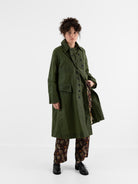 John Alexander Skelton Erskine Coat in Green - JOHN ALEXANDER SKELTON at Worthwhile