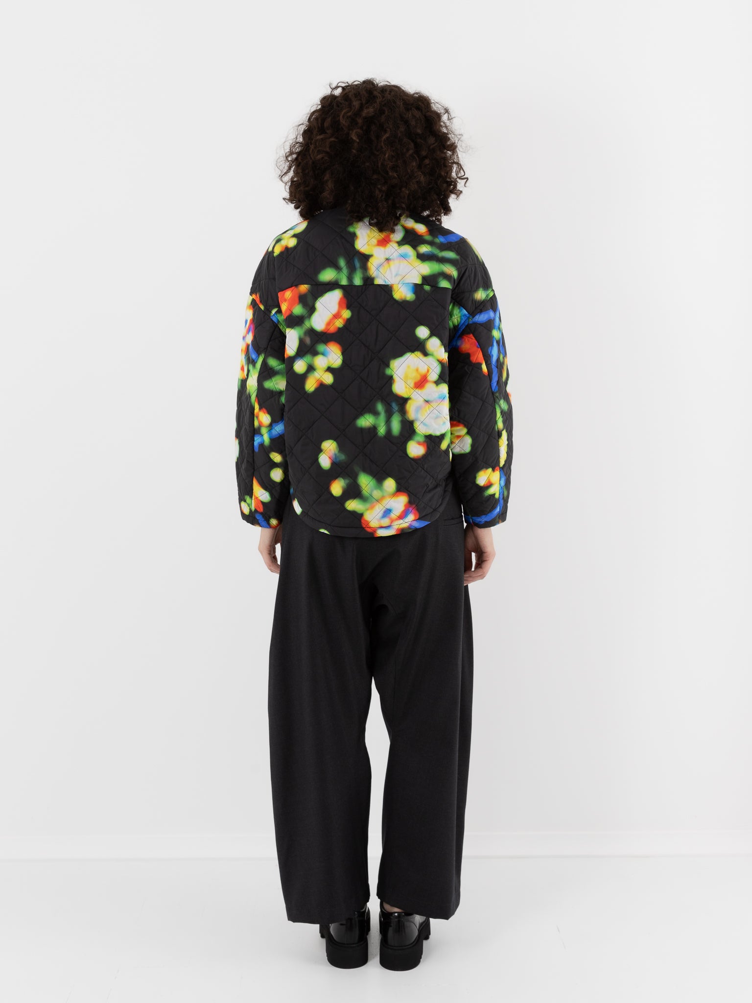 Konrad Irmi Jacket in Blurred Flower & Black - KONRAD at Worthwhile - shop JACKET