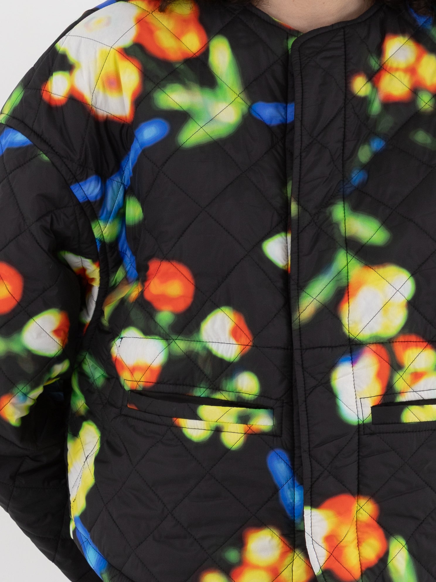 Konrad Irmi Jacket in Blurred Flower & Black - KONRAD at Worthwhile - shop JACKET