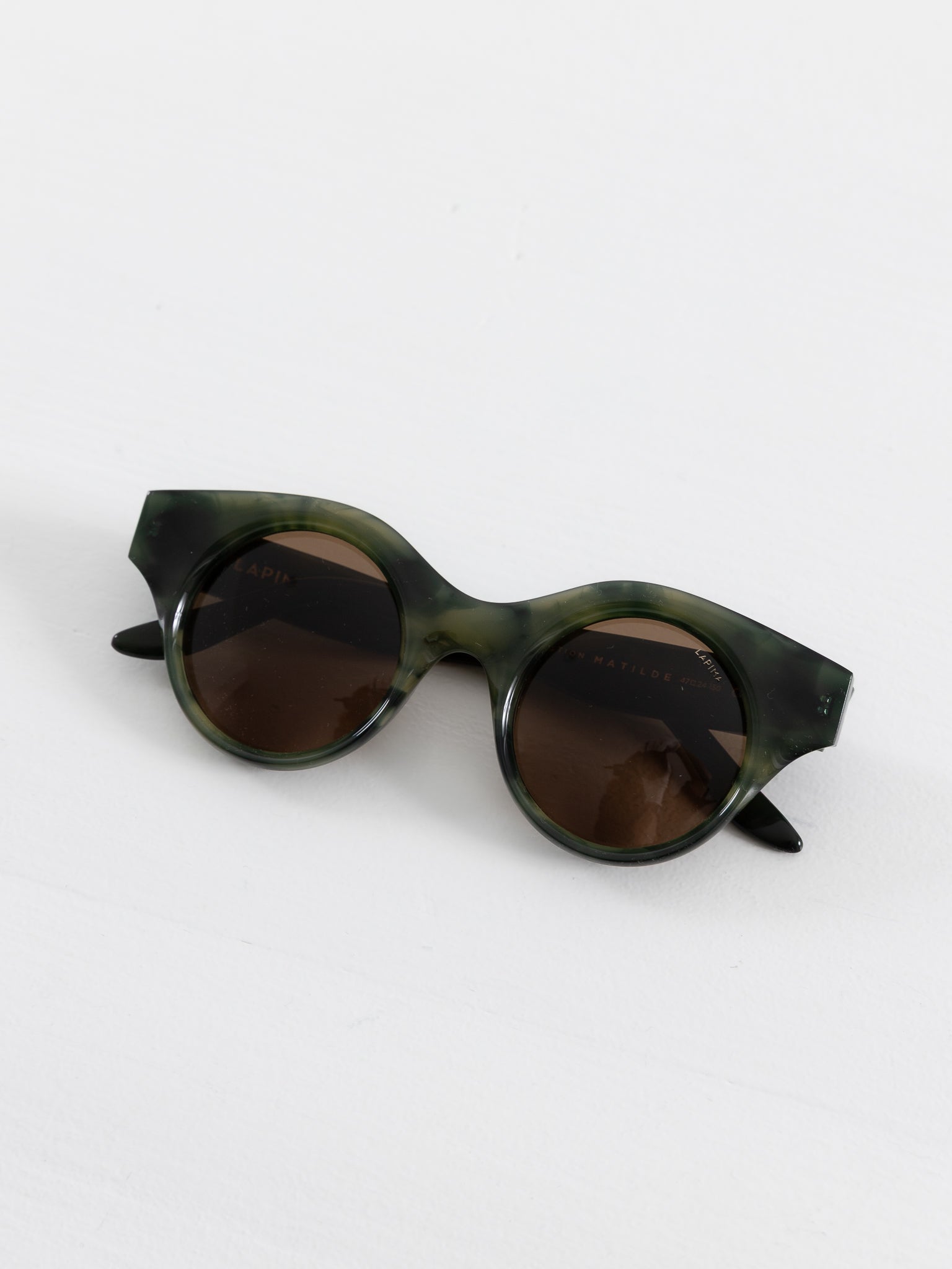 Lapima Matilde Sunglasses - Forest Solid - Worthwhile