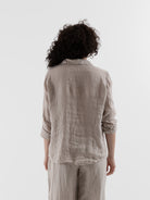 Llea Blue Dorie Shirt in Oat - LLEA BLUE at Worthwhile - shop TOP
