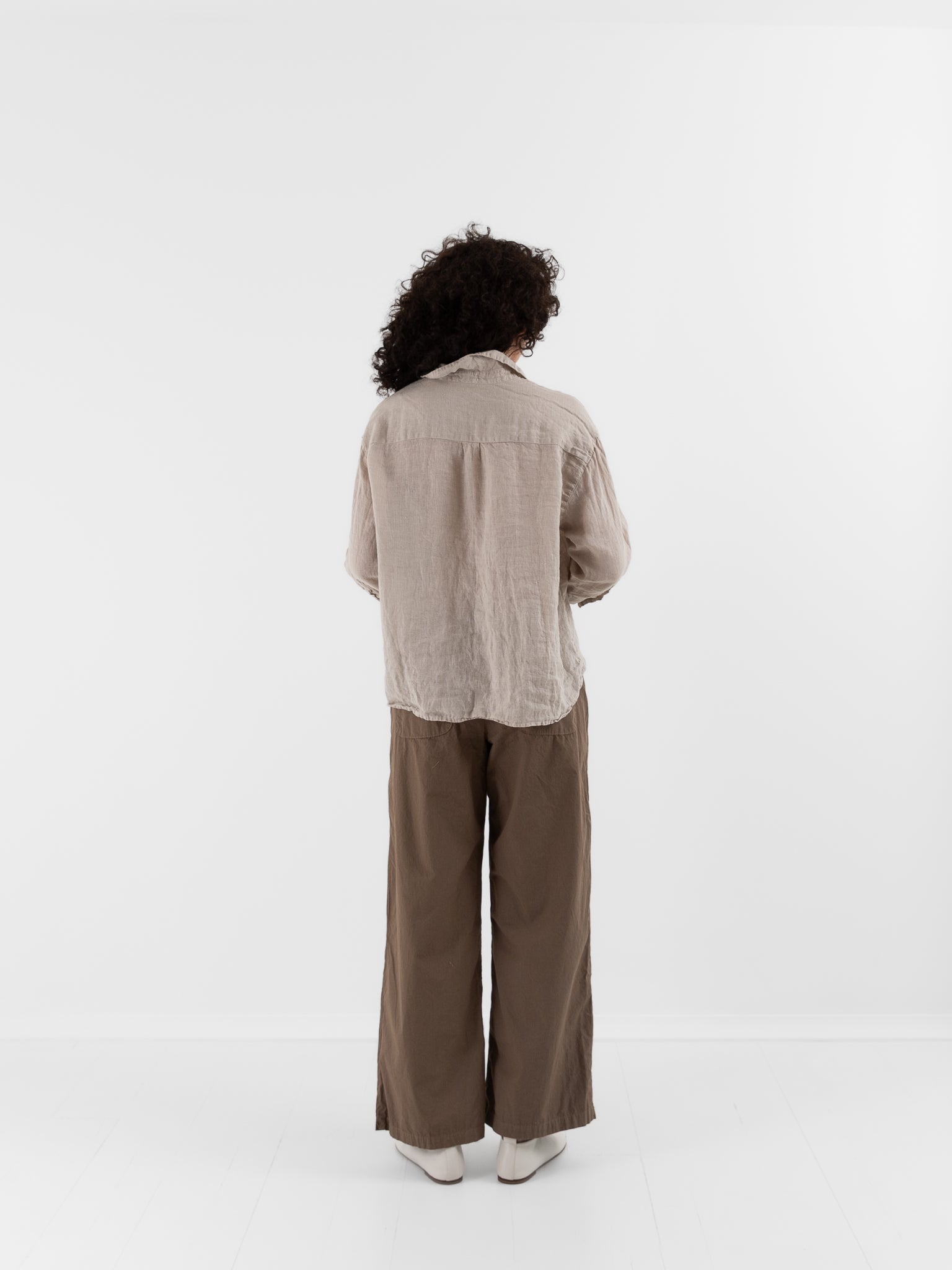 Llea Blue Sailor Pant in Bark - LLEA BLUE at Worthwhile - shop PANT