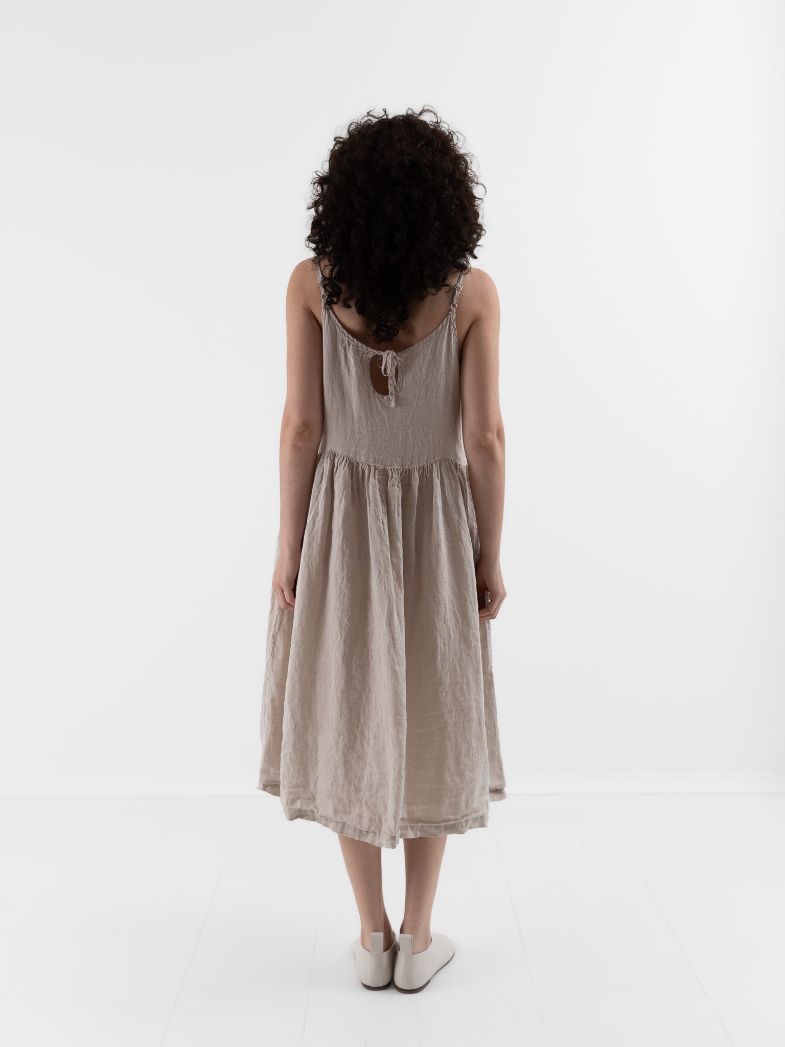 Llea Blue Vivian Dress in Oat - LLEA BLUE at Worthwhile - shop DRESS