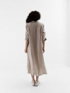 Llea Blue Frankie Dress in Oat - LLEA BLUE at Worthwhile - shop DRESS