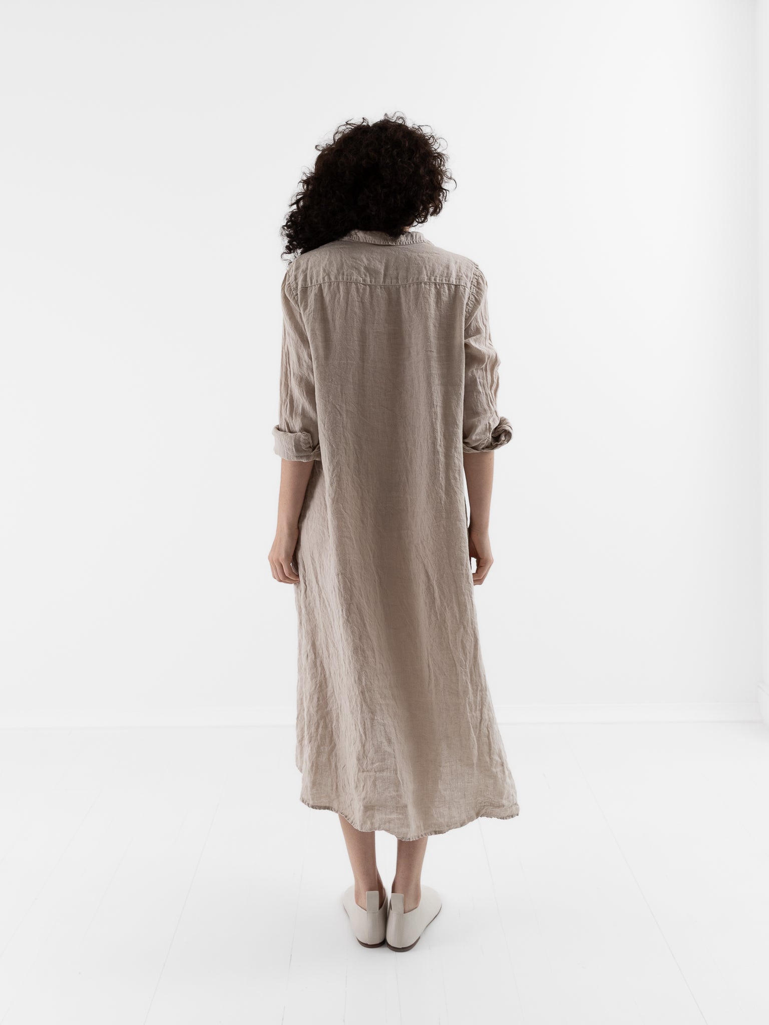 Llea Blue Frankie Dress in Oat - LLEA BLUE at Worthwhile - shop DRESS