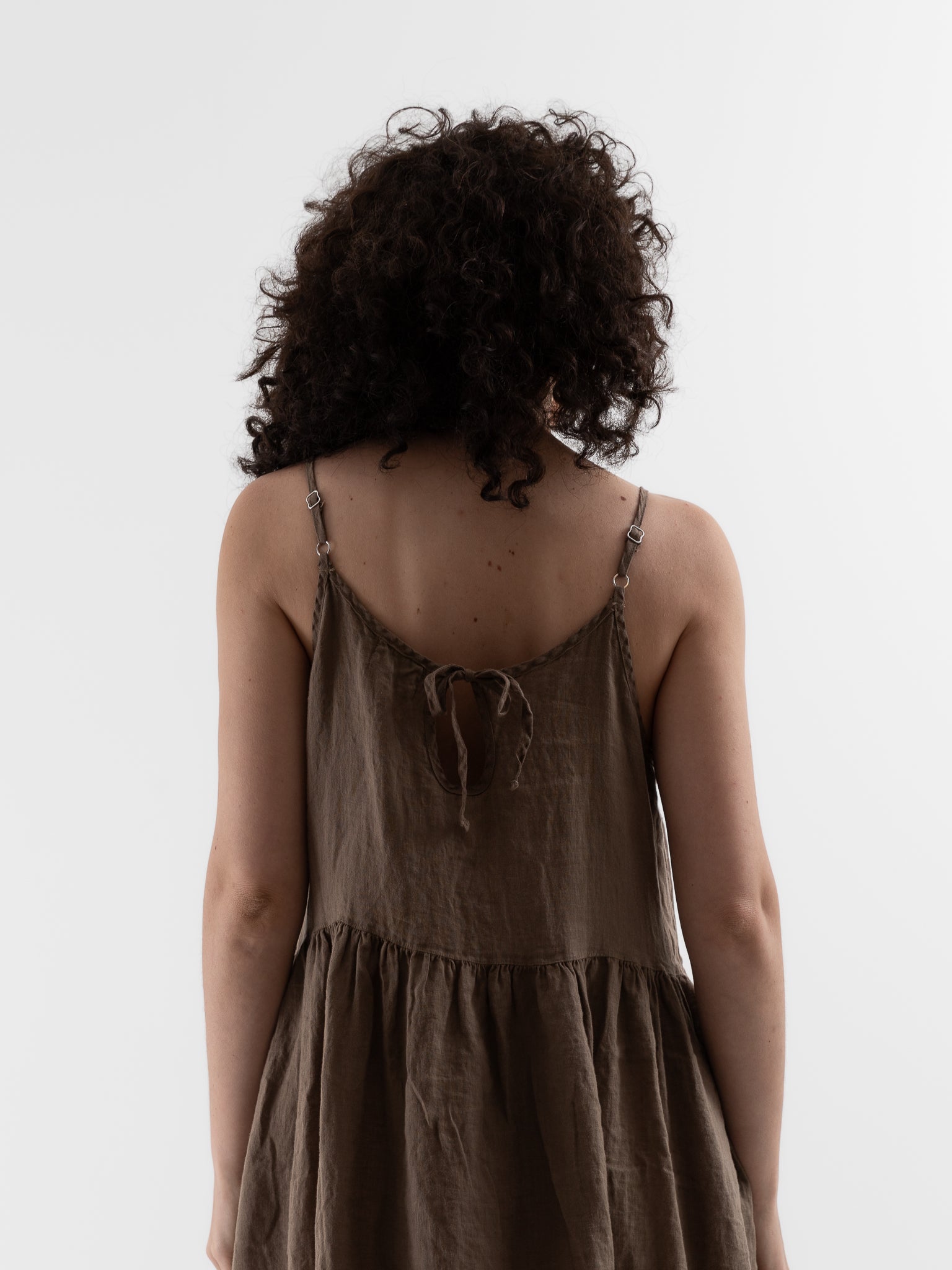 Llea Blue Vivan Dress in Bark - LLEA BLUE at Worthwhile - shop DRESS