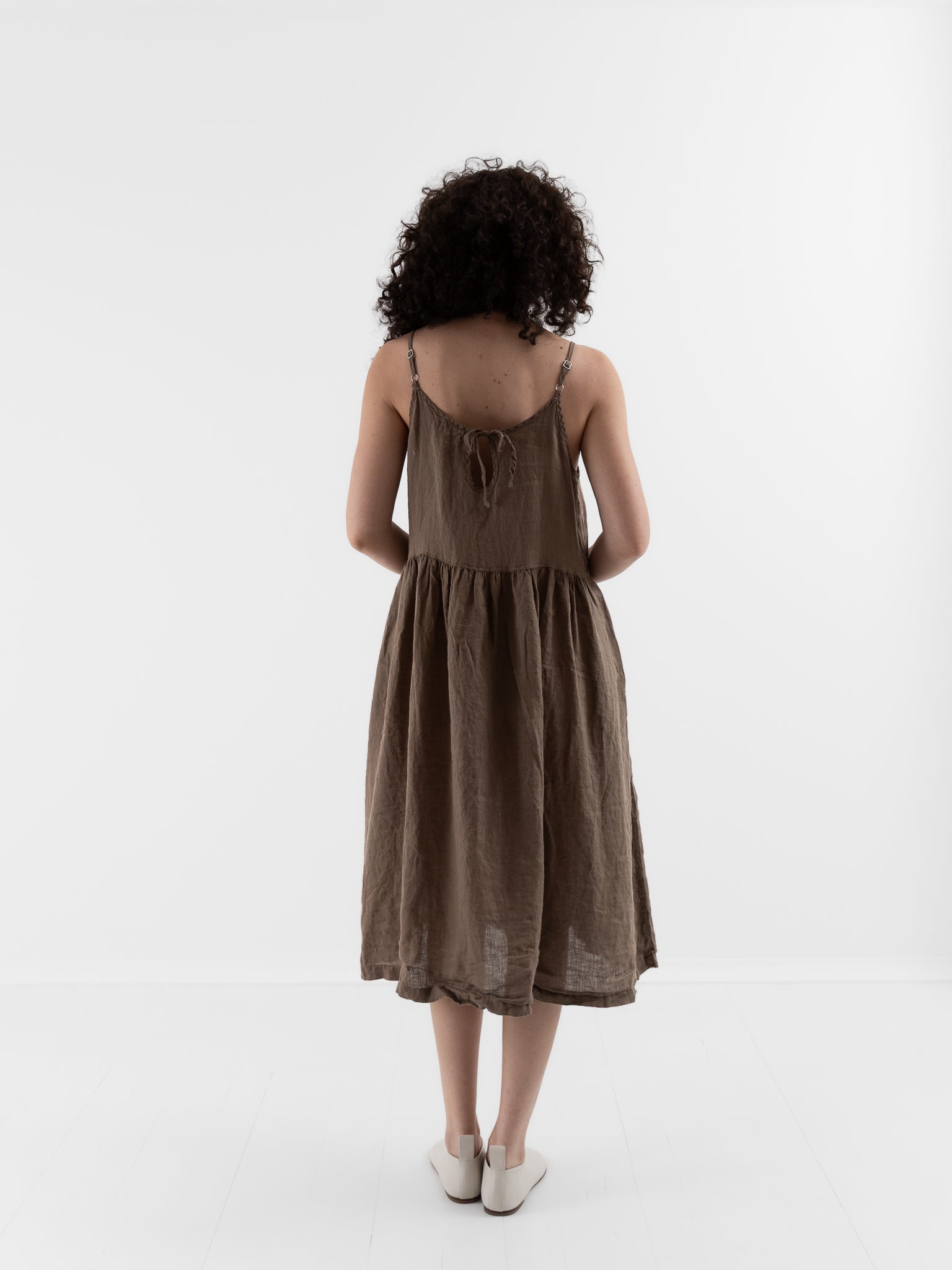 Llea Blue Vivan Dress in Bark - LLEA BLUE at Worthwhile - shop DRESS