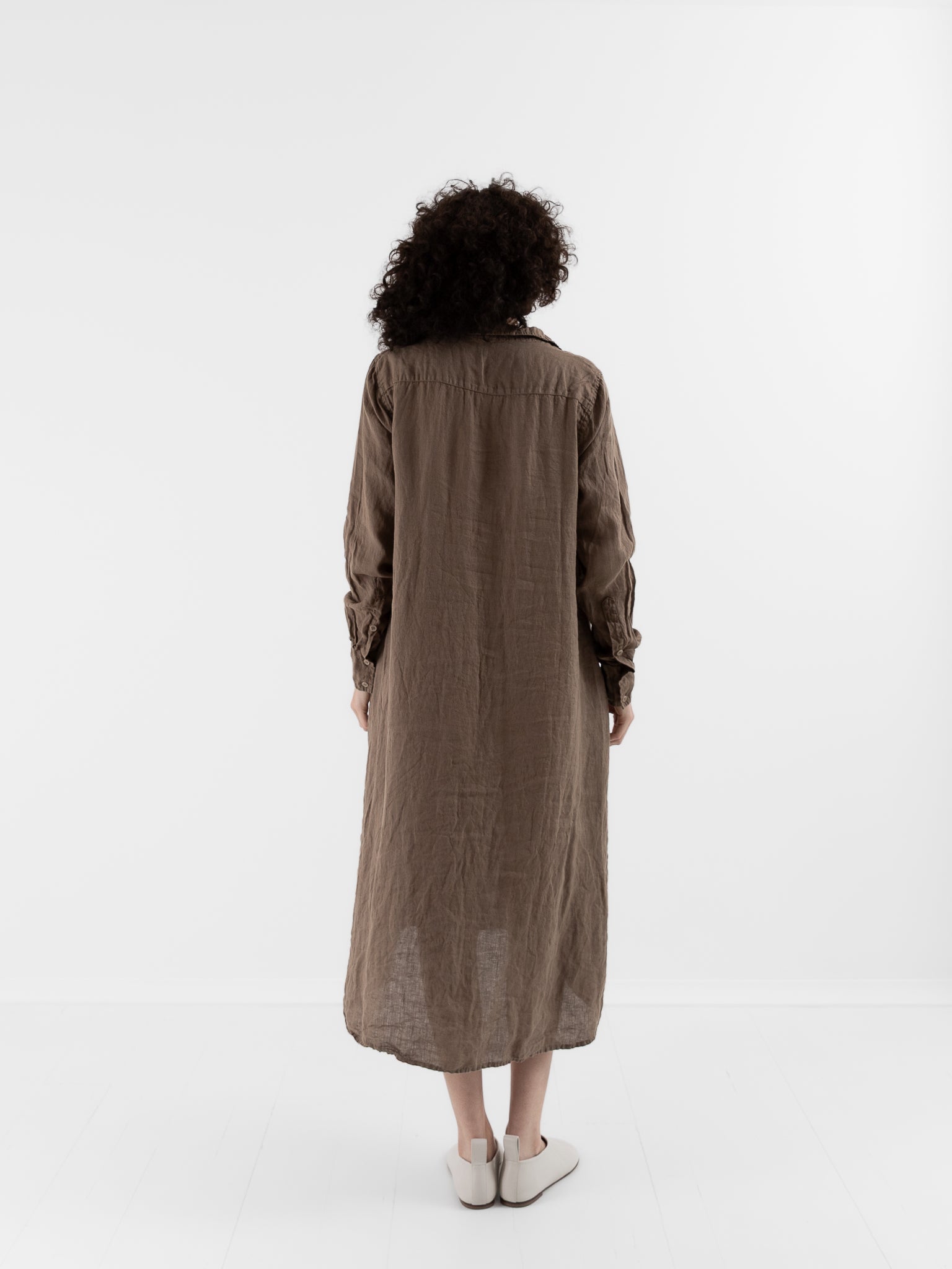 Llea Blue Frankie Dress in Bark - LLEA BLUE at Worthwhile - shop DRESS
