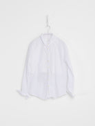 Llea Blue Dorie Shirt in White - LLEA BLUE at Worthwhile - shop TOP