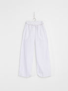 Llea Blue Sailor Pant in White - LLEA BLUE at Worthwhile - shop PANT