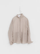 Llea Blue Dorie Shirt in Oat - LLEA BLUE at Worthwhile - shop TOP
