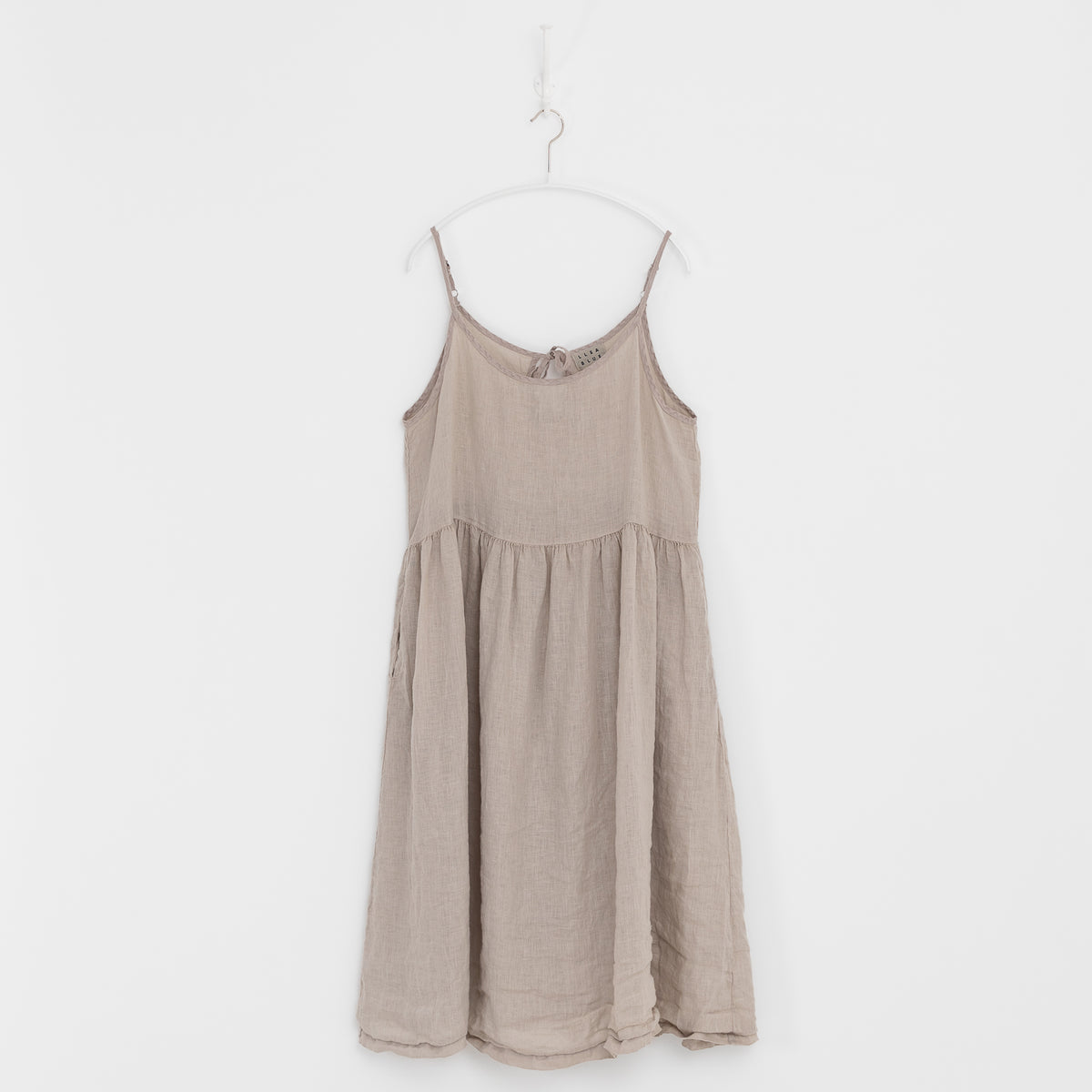 Llea Blue Vivian Dress in Oat at Worthwhile