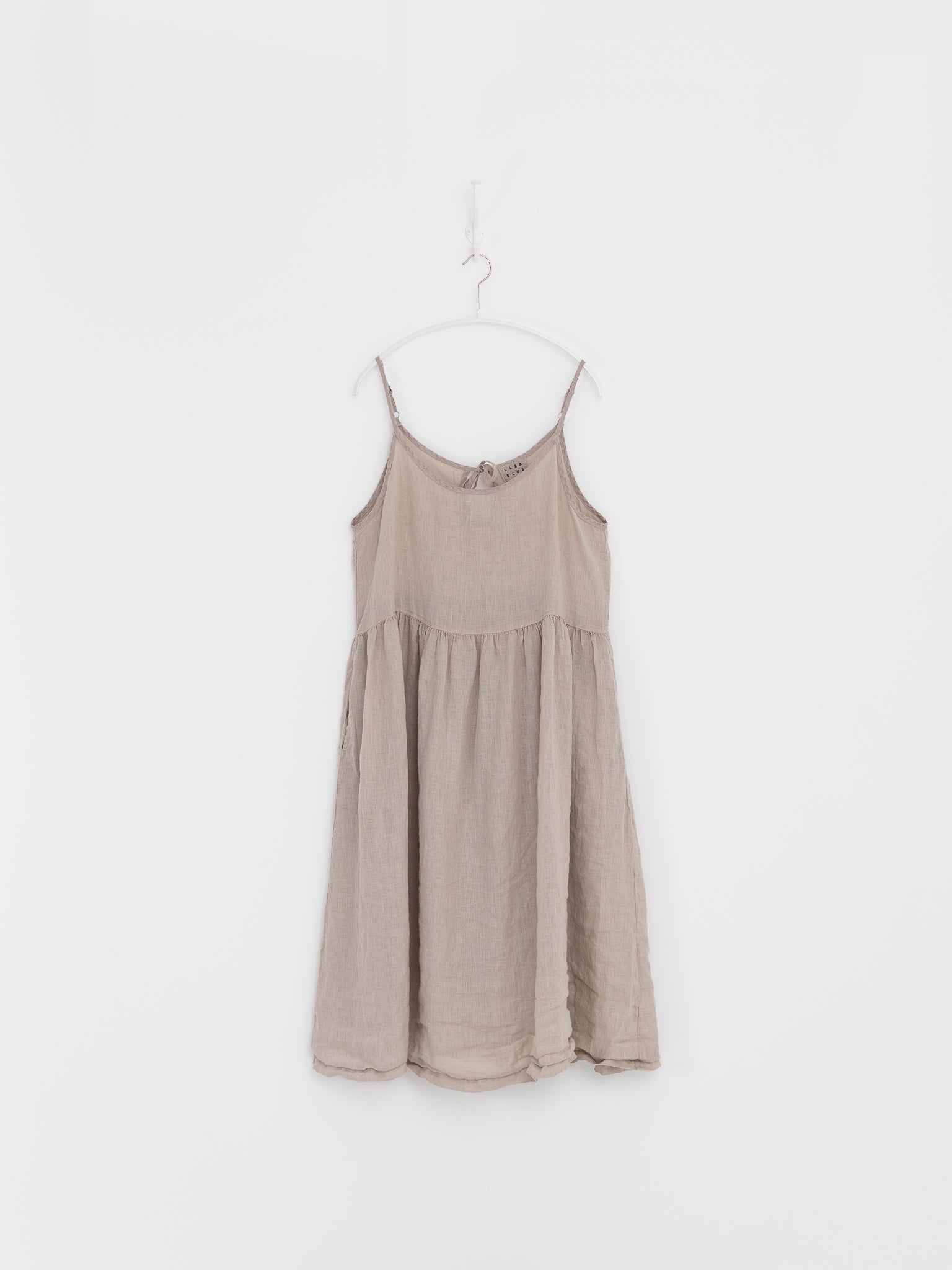 Llea Blue Vivian Dress in Oat - LLEA BLUE at Worthwhile - shop DRESS
