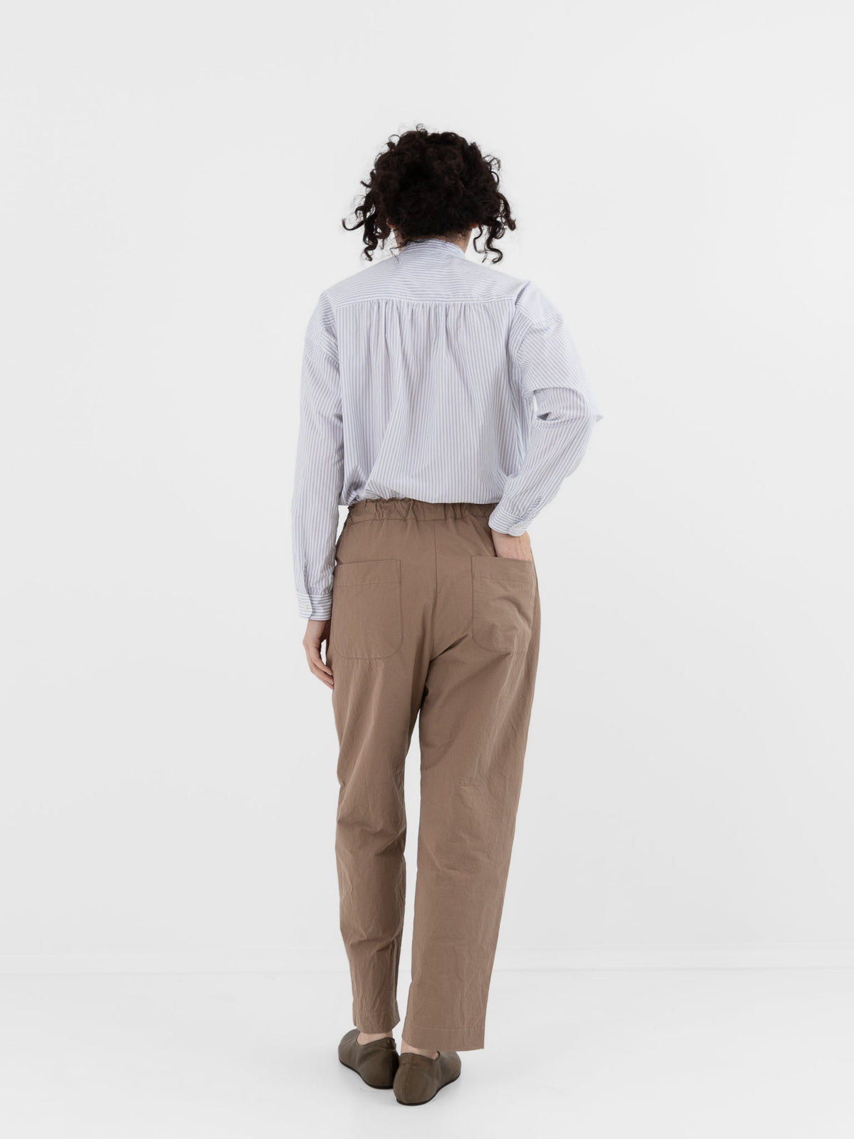 Makié Kairi Pant in Beige - MAKIE at Worthwhile - shop PANT