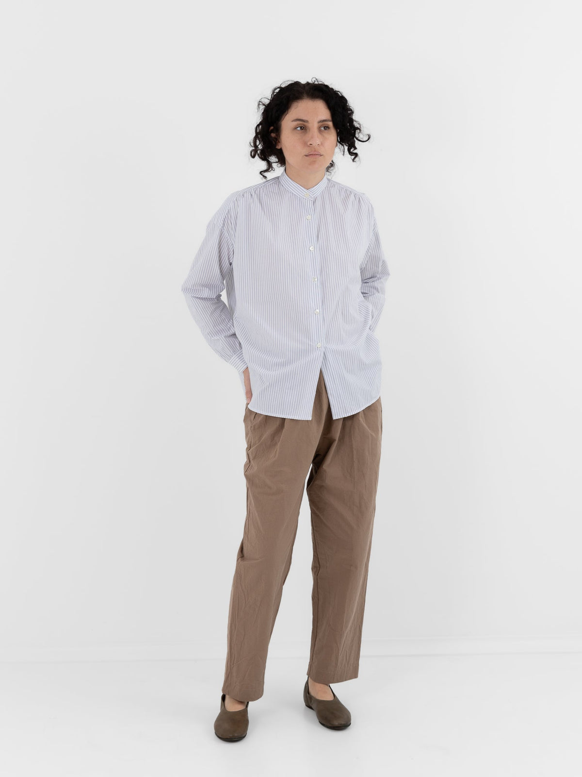 Makié Kairi Pant in Beige - MAKIE at Worthwhile - shop PANT