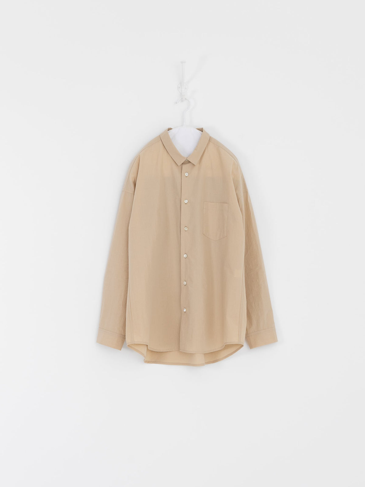 Makié Kate Shirt in Cream - MAKIE at Worthwhile - shop TOP
