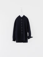 Makié Simple Shirt in Navy - MAKIE at Worthwhile - shop TOP