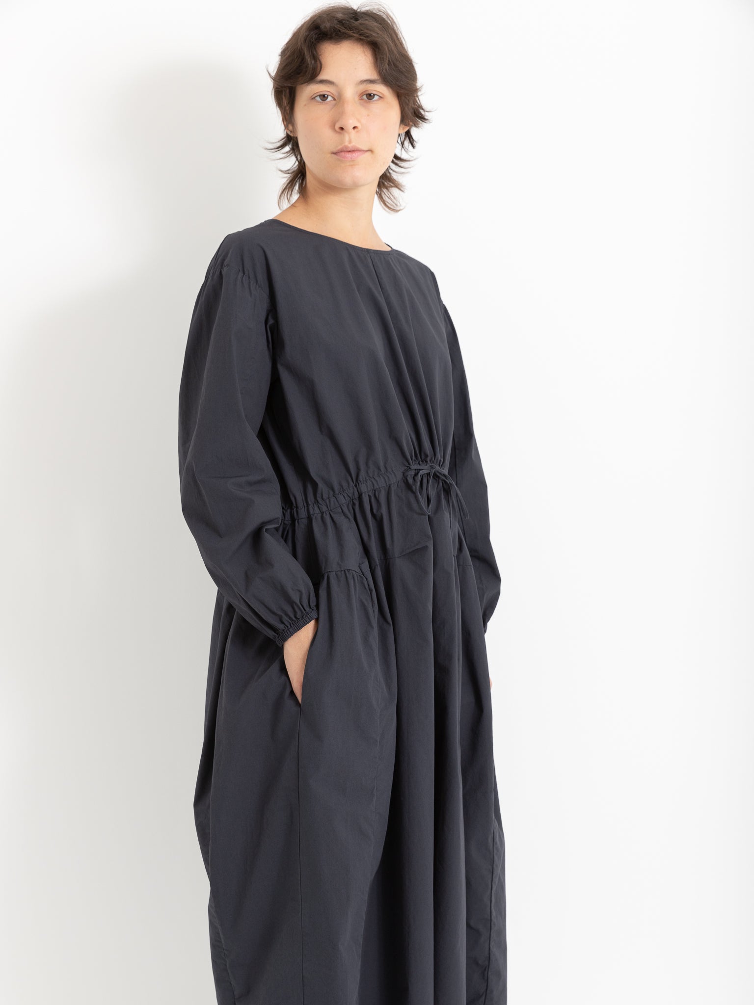 Manuelle Guibal Crino Dress, Ultra Dark - Worthwhile