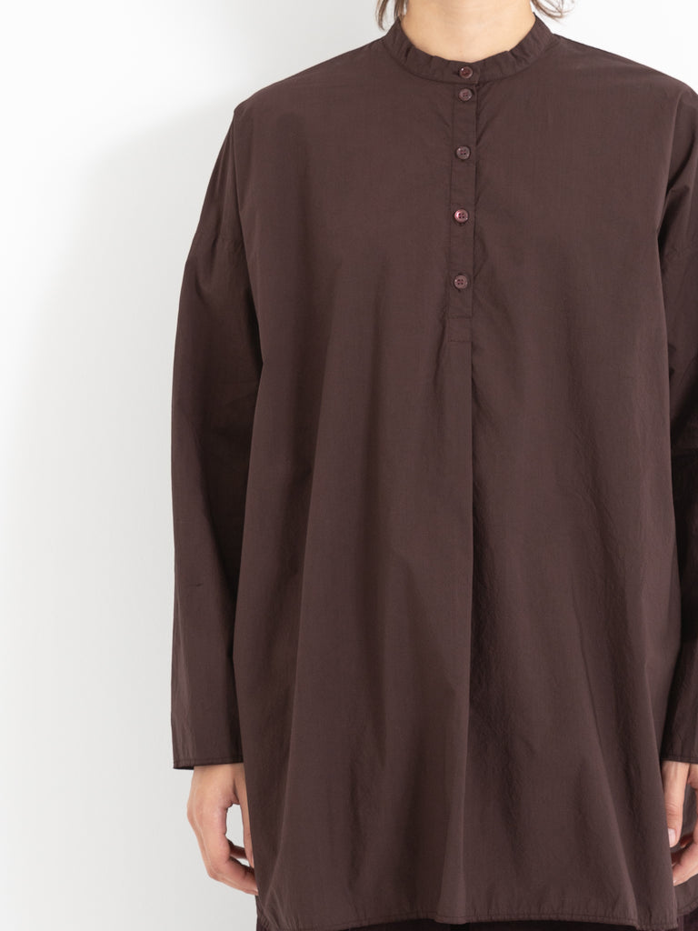 Manuelle Guibal Crino Chemise, Plum - Worthwhile