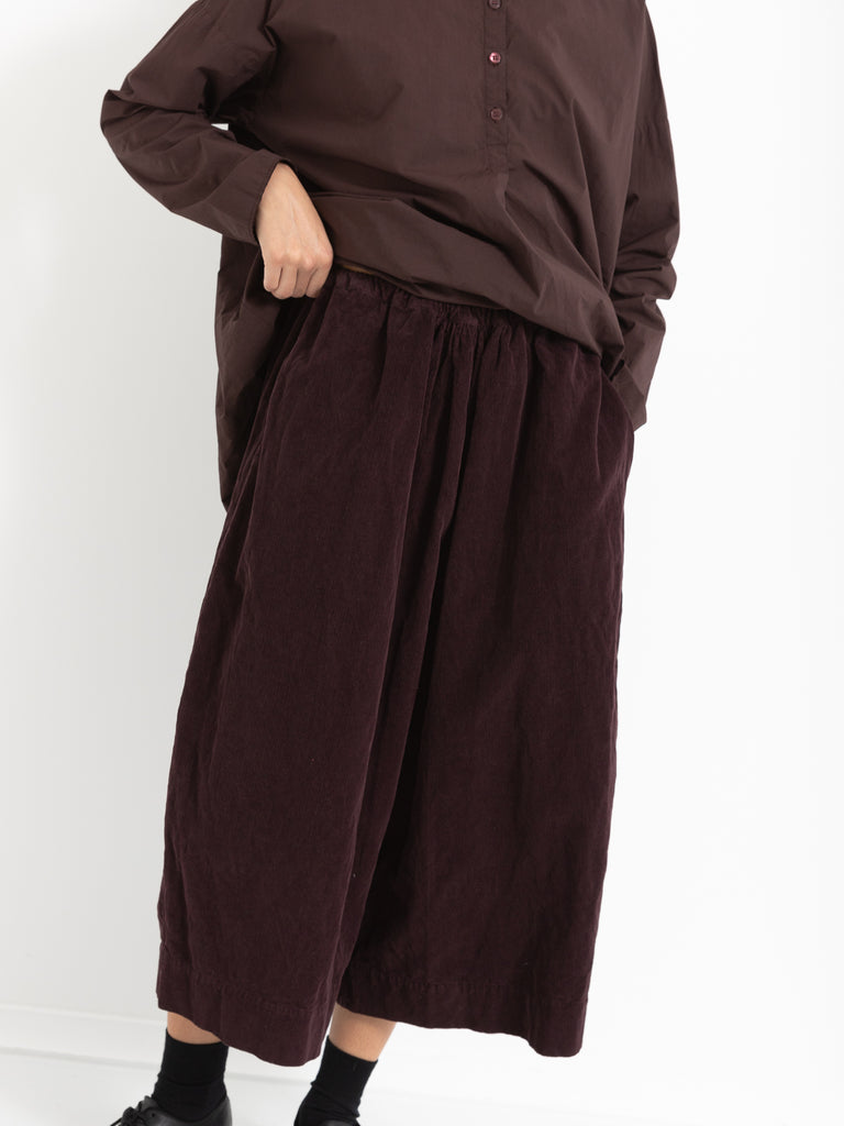 Manuelle Guibal Iano Wide Pant, Plum - Worthwhile