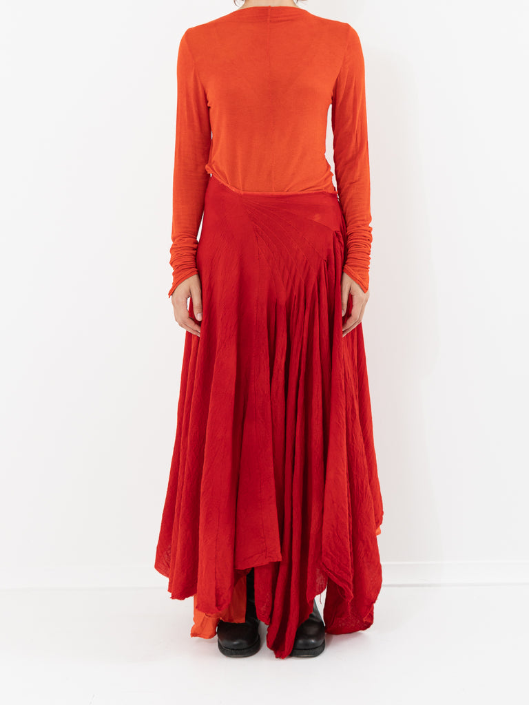 Marc LeBihan Skirt, Coral - Worthwhile