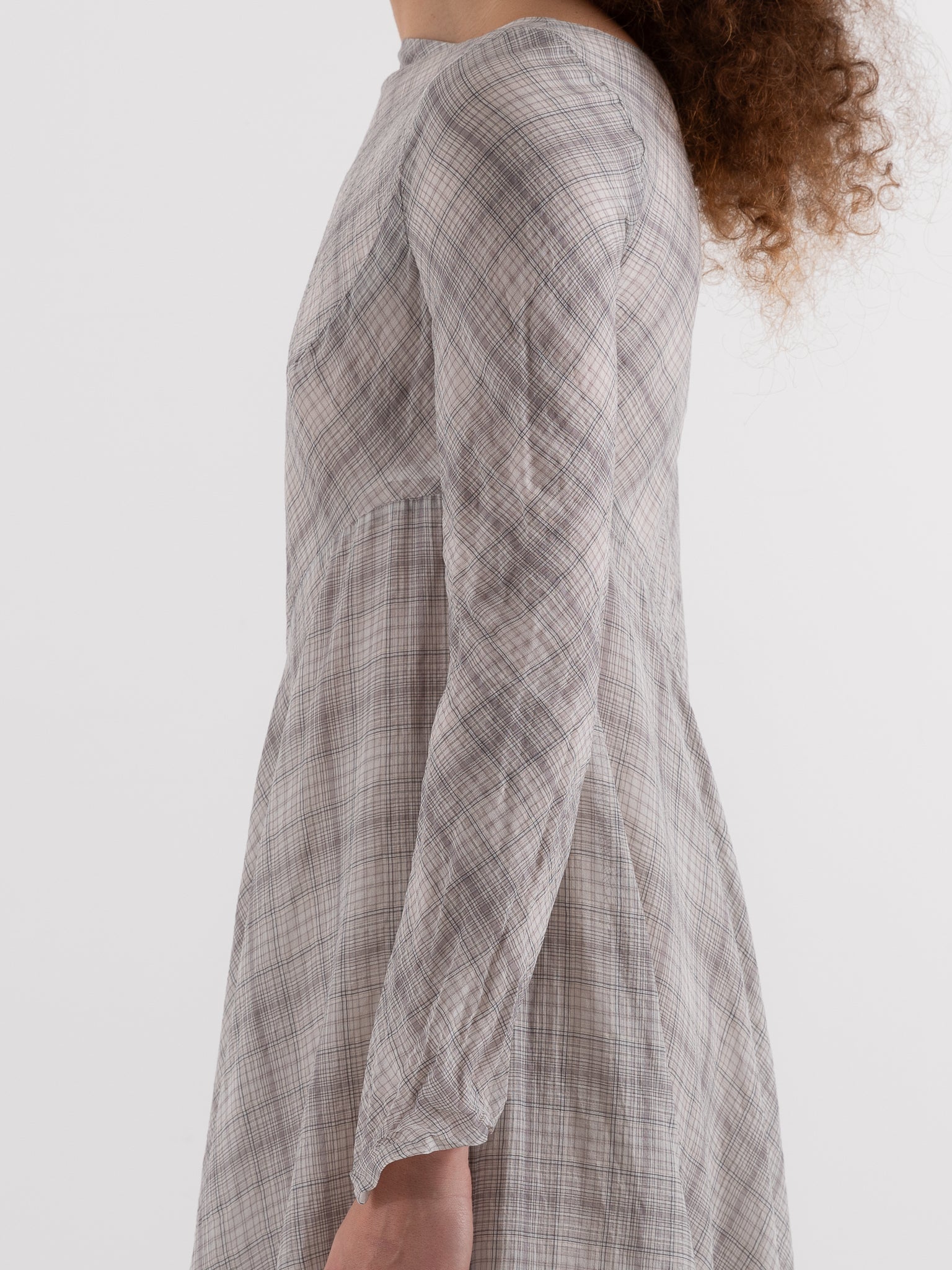 Marc LeBihan Dress 2111 in Grey - MARC LE BIHAN at Worthwhile - shop DRESS