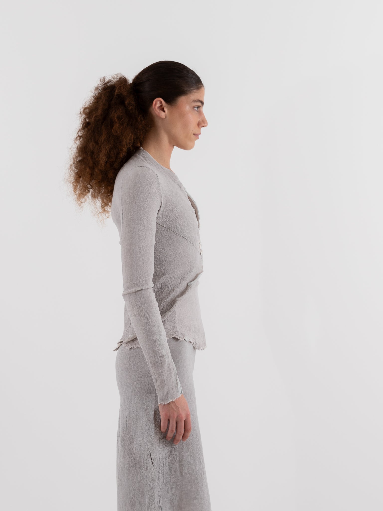 Marc LeBihan Stretch Silk Jacket at Worthwhile