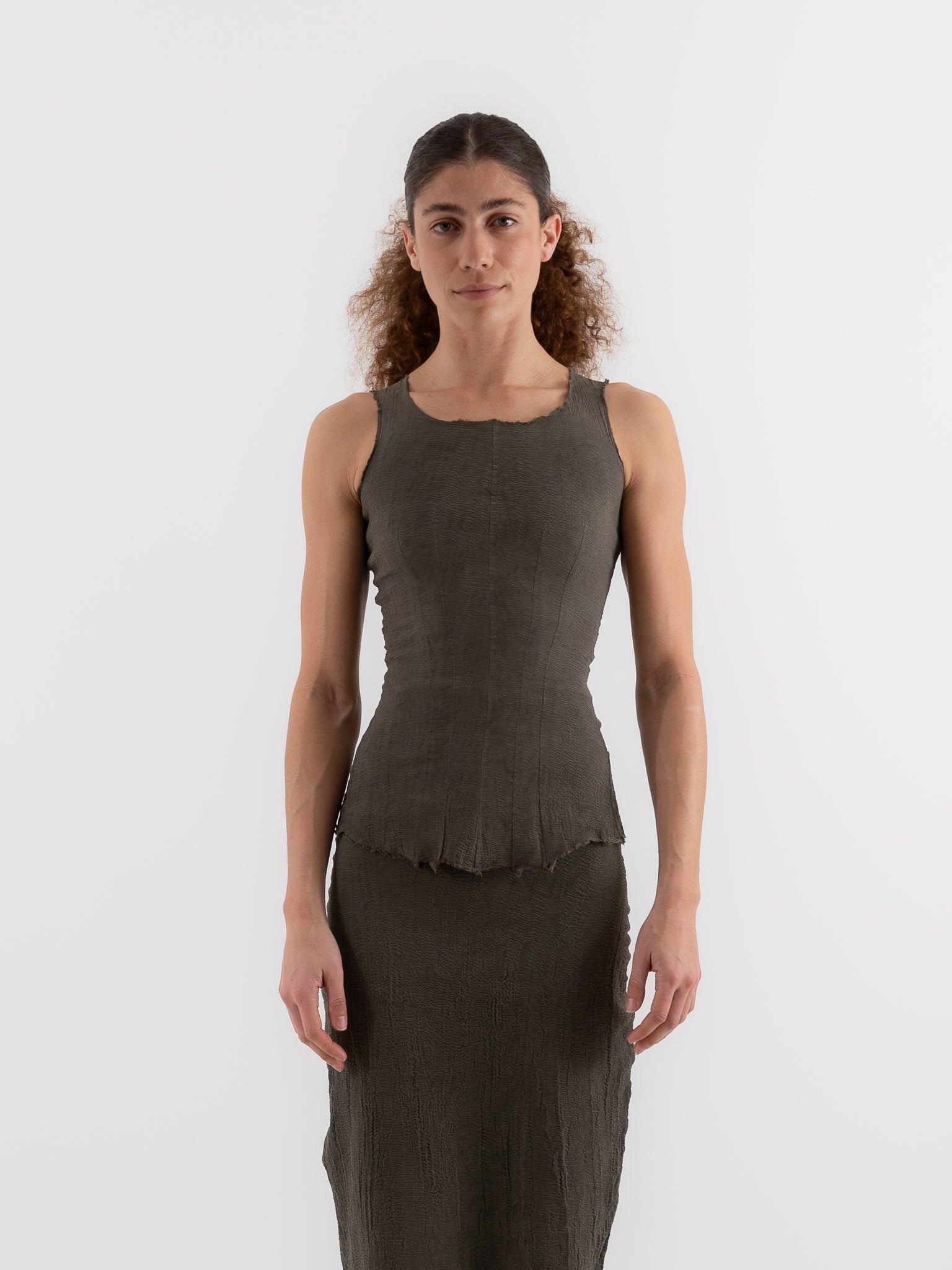 Marc LeBihan Stretch Silk Tank - Worthwhile