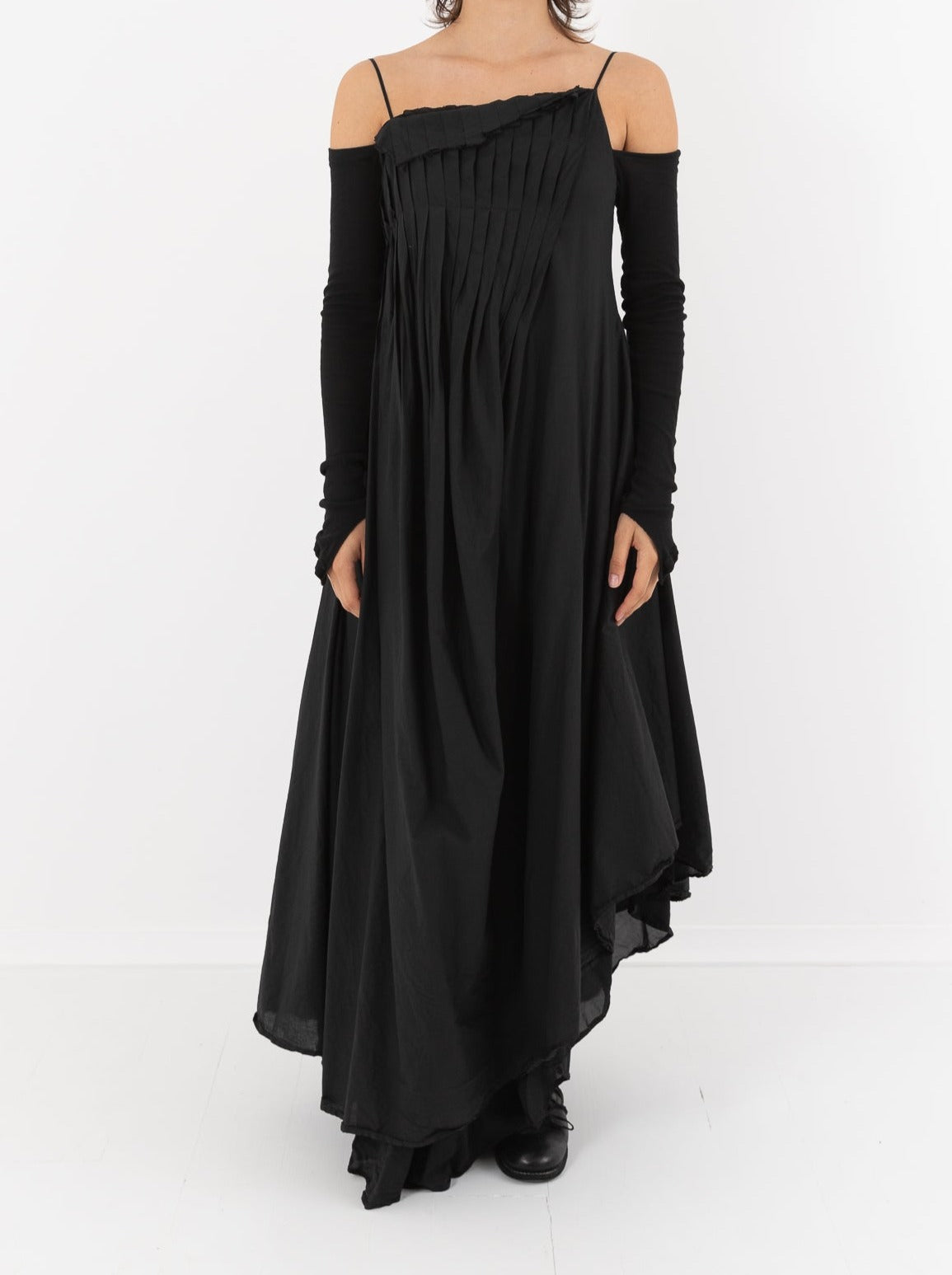 Marc LeBihan Pleats Dress - Worthwhile, Inc.