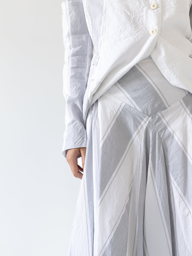 Marc LeBihan Skirt, Grey/White - Worthwhile
