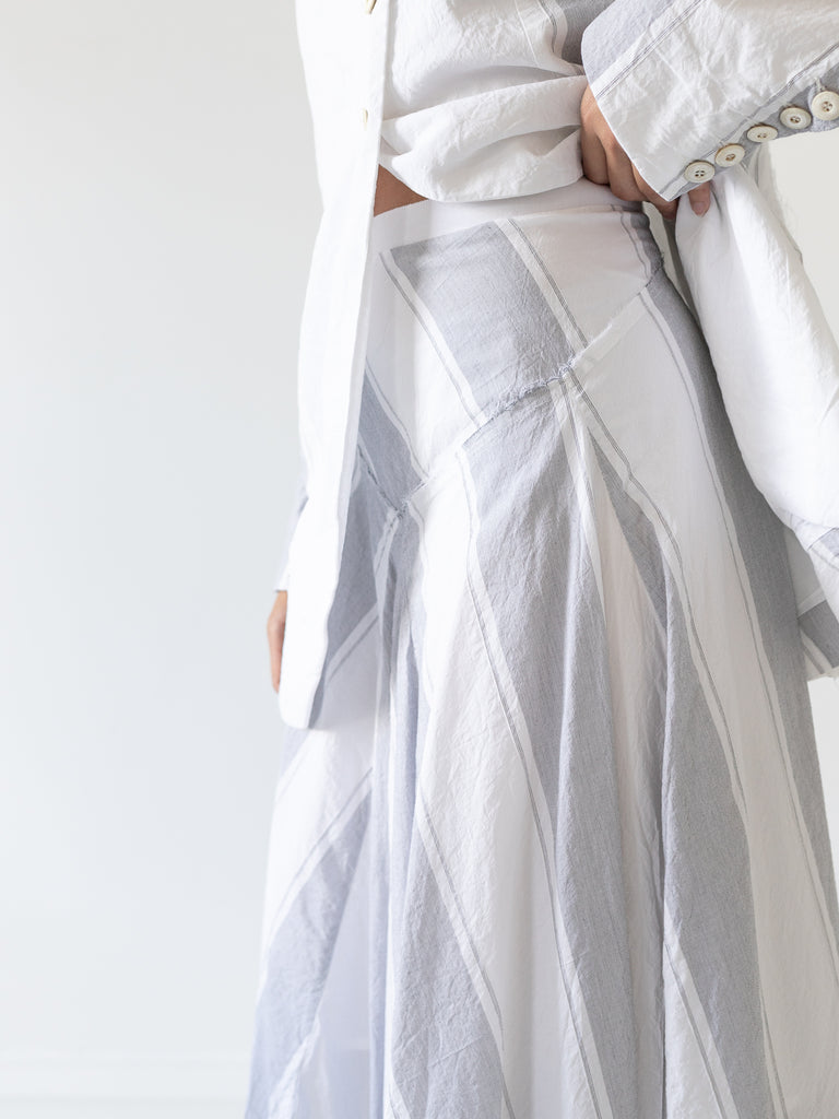 Marc LeBihan Skirt, Grey/White - Worthwhile