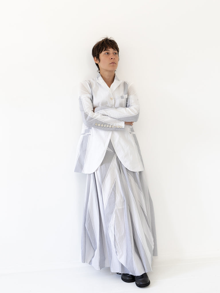 Marc LeBihan Skirt, Grey/White - Worthwhile