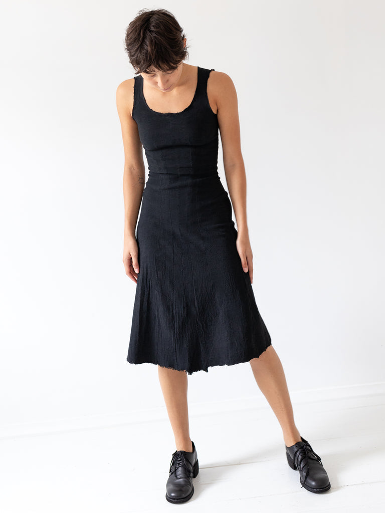 Marc LeBihan Stretch Silk Slip Dress, Black - Worthwhile