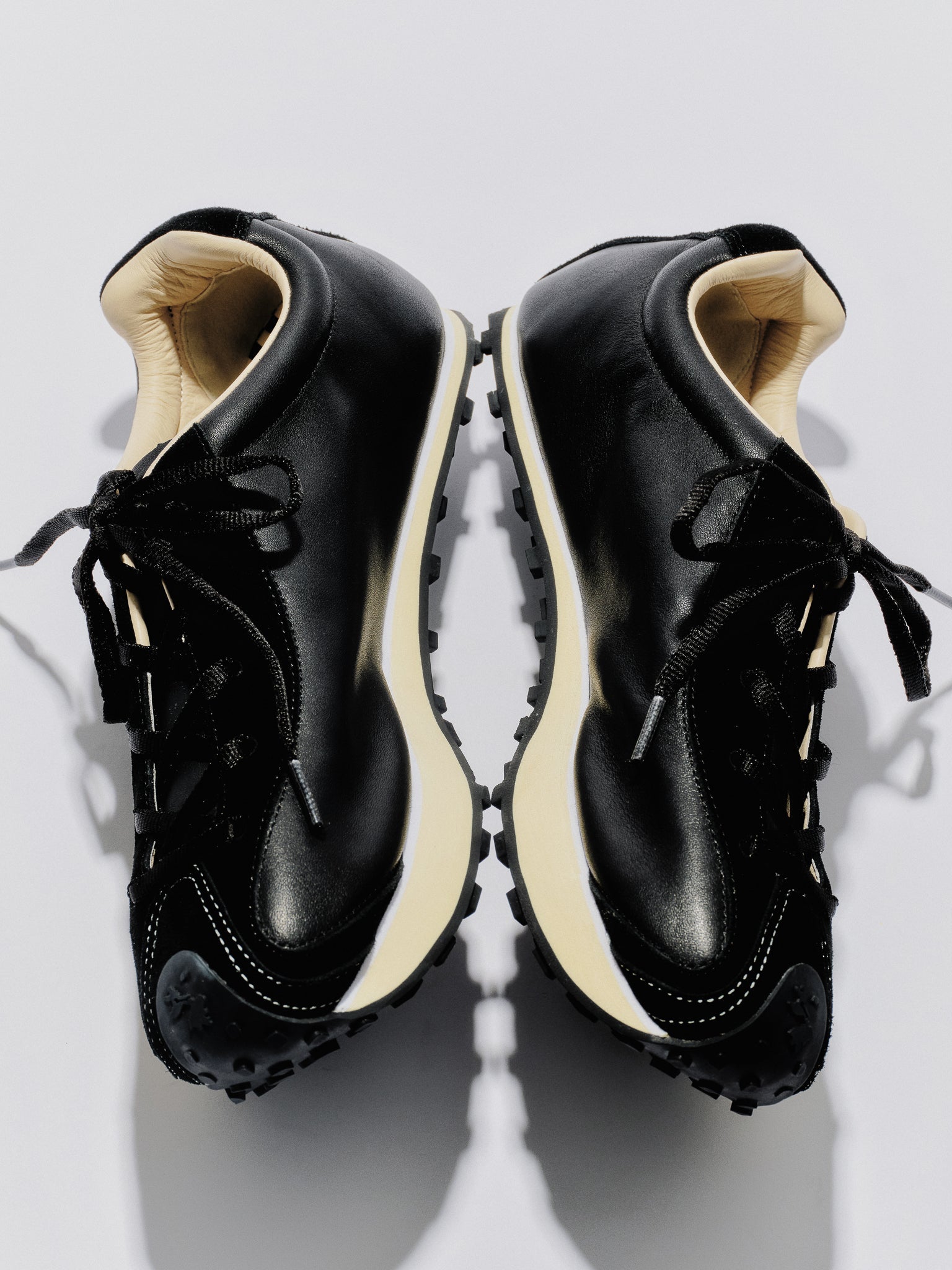Martin Sallières Heel Drop Racer in Black - MARTIN SALLIERES at Worthwhile - shop SHOES