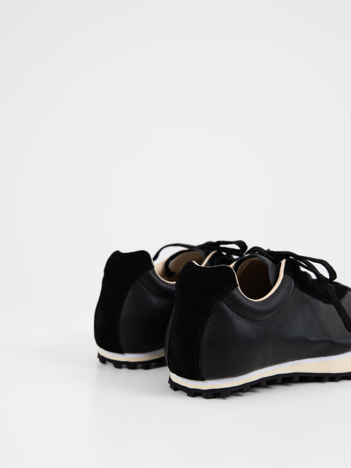 Martin Sallières Heel Drop Racer in Black - MARTIN SALLIERES at Worthwhile - shop SHOES