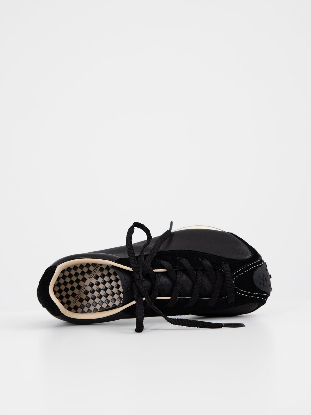 Martin Sallières Heel Drop Racer in Black - MARTIN SALLIERES at Worthwhile - shop SHOES