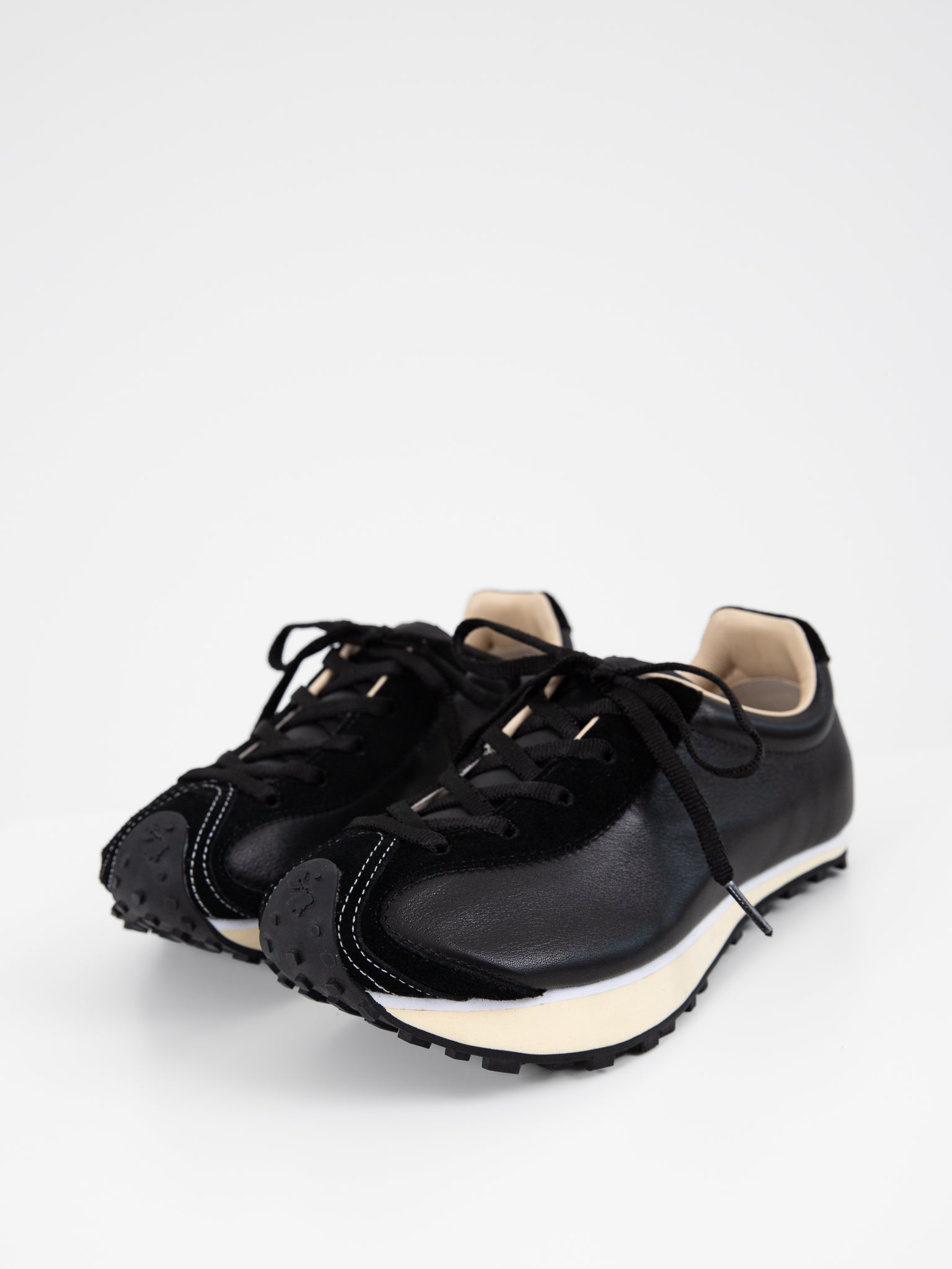 Martin Sallières Heel Drop Racer in Black - MARTIN SALLIERES at Worthwhile - shop SHOES