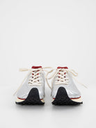 Martin Sallières Heel Drop Racer in Silver - MARTIN SALLIERES at Worthwhile - shop SHOES