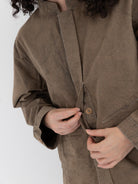 MITTAN Jacket 97 in Light Charcoal - MITTAN at Worthwhile - shop JACKET