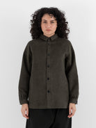MITTAN Shirt 108 in Ash Green - MITTAN at Worthwhile - shop TOP