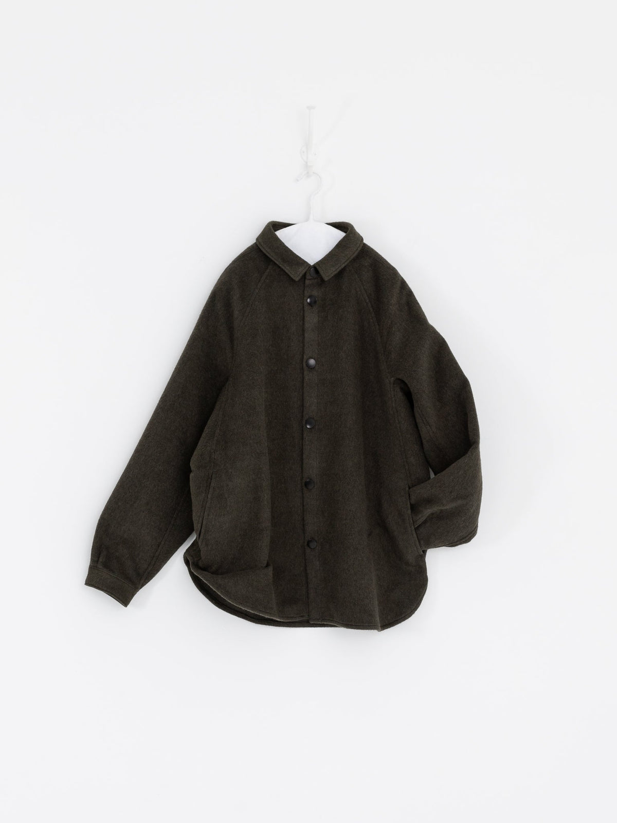 MITTAN Shirt 108 in Ash Green - MITTAN at Worthwhile - shop TOP