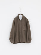 MITTAN Shirt 162DC in Dark Mugwort - MITTAN at Worthwhile - shop TOP