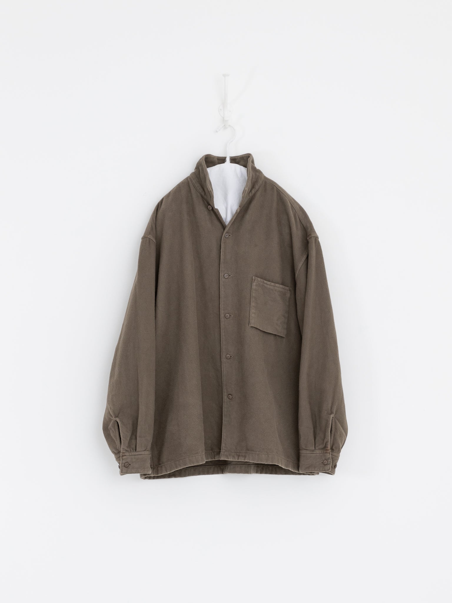 MITTAN Shirt 162DC in Dark Mugwort - MITTAN at Worthwhile - shop TOP